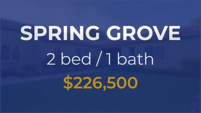 Single-family home in Spring Grove sells for $226,500