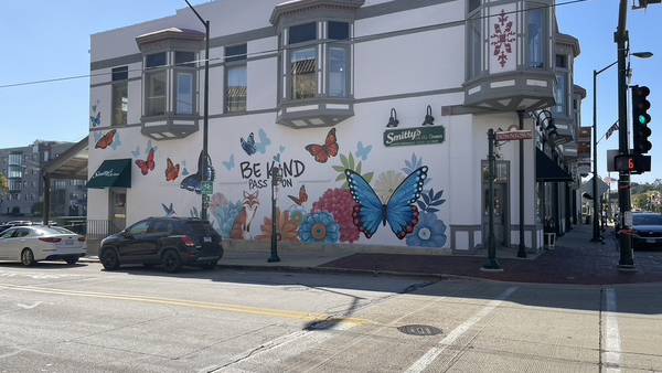 A message of kindness amid a city conversation 