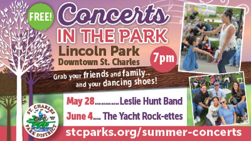Kane Summer Concerts in Park May 28