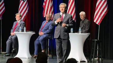 Few fireworks as Illinois GOP governor hopefuls share stage for first time