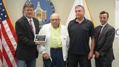 Kendall County Historic Preservation Commission honors Newark’s Lowell Mathre