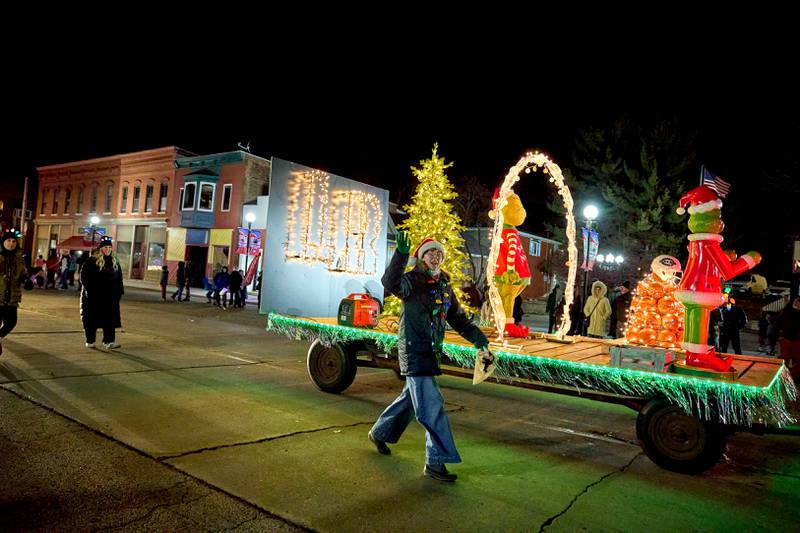 The Locker Room were the winners of the 2024 Spring Valley Lighted Christmas Parade competition. They participated in the downtown parade Saturday, Nov. 30, 2024.