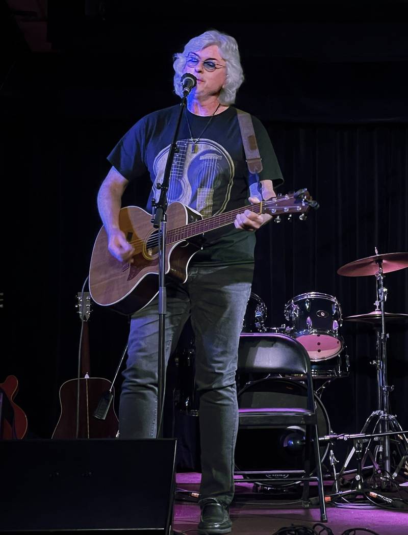 Former Joliet resident Dave McBride of California discovered a love for performing later in life. He likes to sing and play acoustic guitar, cover songs and his original works. McBride recently wrote and recorded a song called "Joliet," inspired by traveling home last fall for his 50th class reunion of the former Joliet East High School.