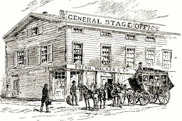A piece of Dixon history: Dixon: The great stagecoach transfer station
