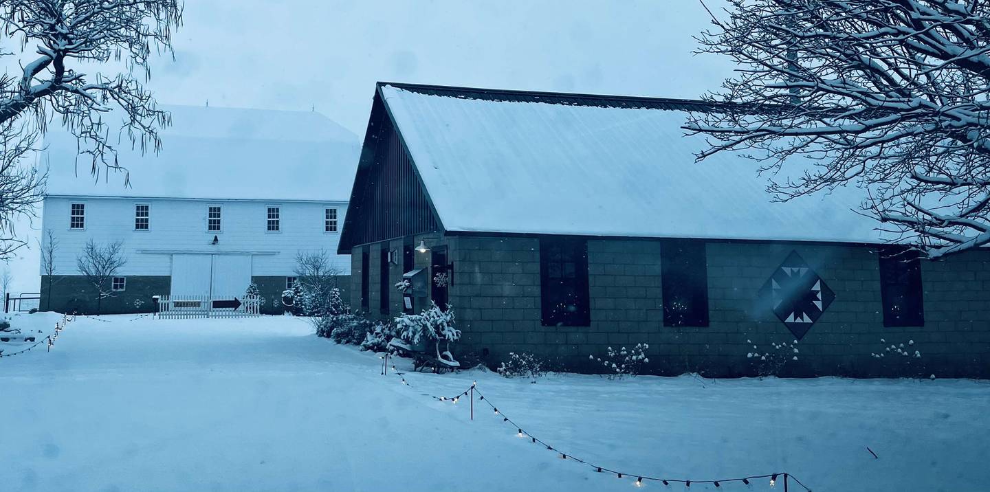 The Festive Flock store will open on Black Friday, Nov. 29, at 1656 N. 21st Road, in Grand Ridge. Created in one of the machine sheds on the Overs farm, it is open from 9 a.m. to 5 p.m. on weekends.