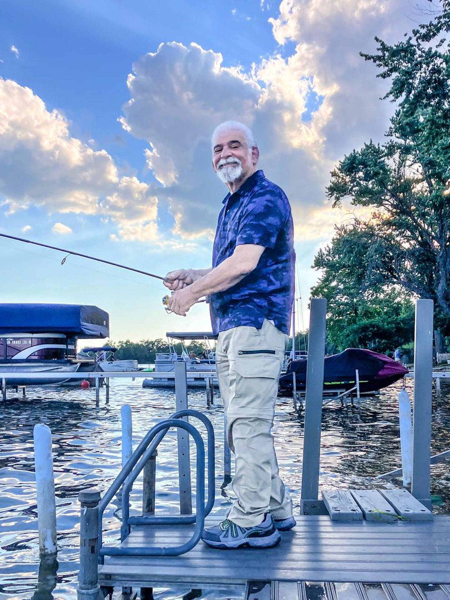 Crystal Lake resident Angelo Pleotis, 64, was seriously injured during an accident on July 27, 2022, during which a car crashed through his garage and into the home itself. Pleotis' family said he may be paralyzed for life now.