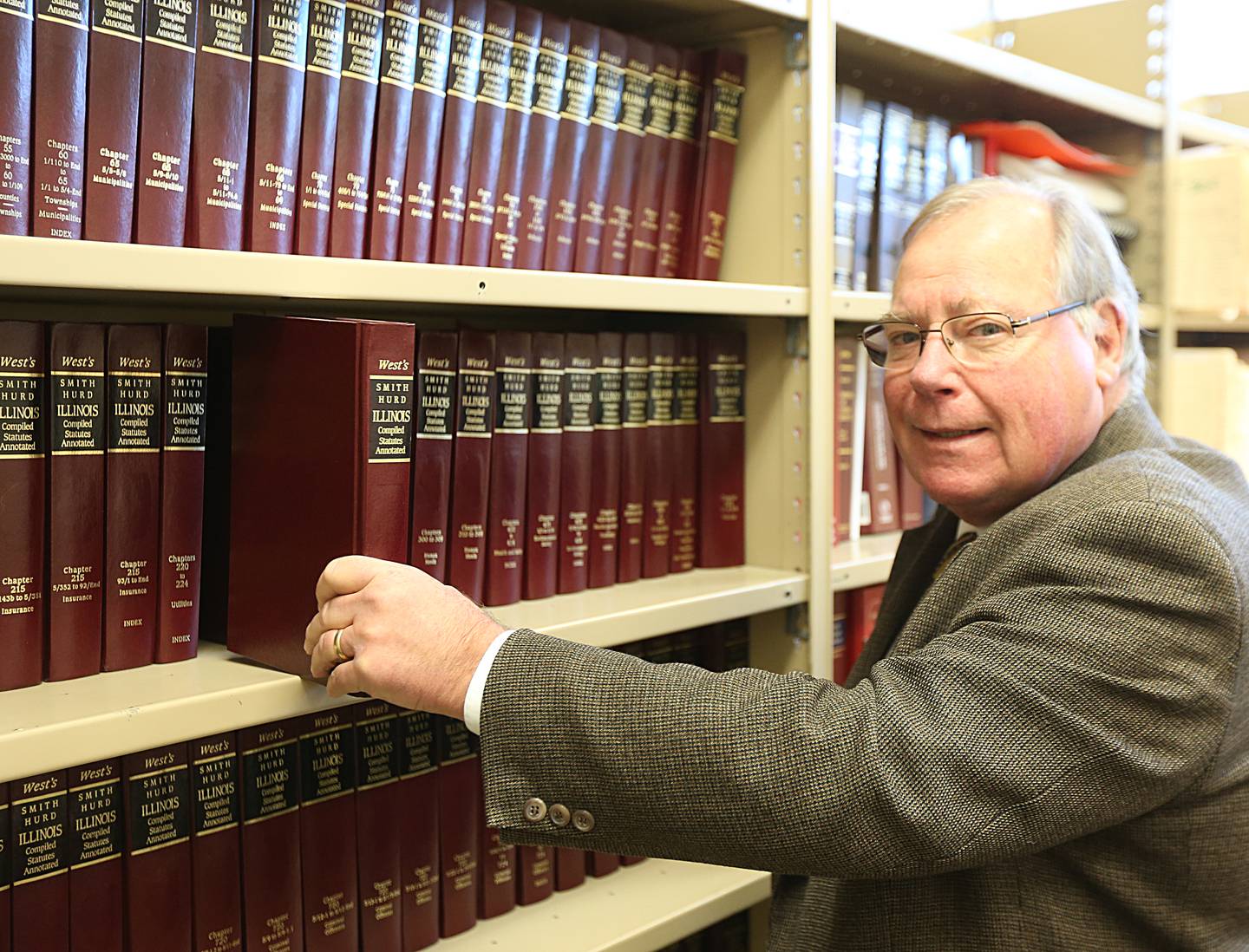 La Salle County Public Defender Tim Cappellini is retiring at the end of November at the La Salle County Governmental Complex on Tuesday, Nov. 22, 2022 in Ottawa.