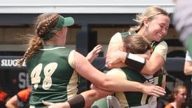 Photos: Class 1A State softball championship-St. Bede vs Illini Bluffs