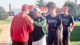 Hall, St. Bede baseball teams rally around Hall senior Jax LaVelle and his battle with cancer 