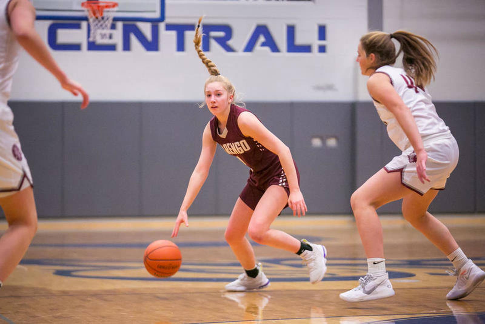 High school girls basketball Marengo solves Prairie Ridge's zone