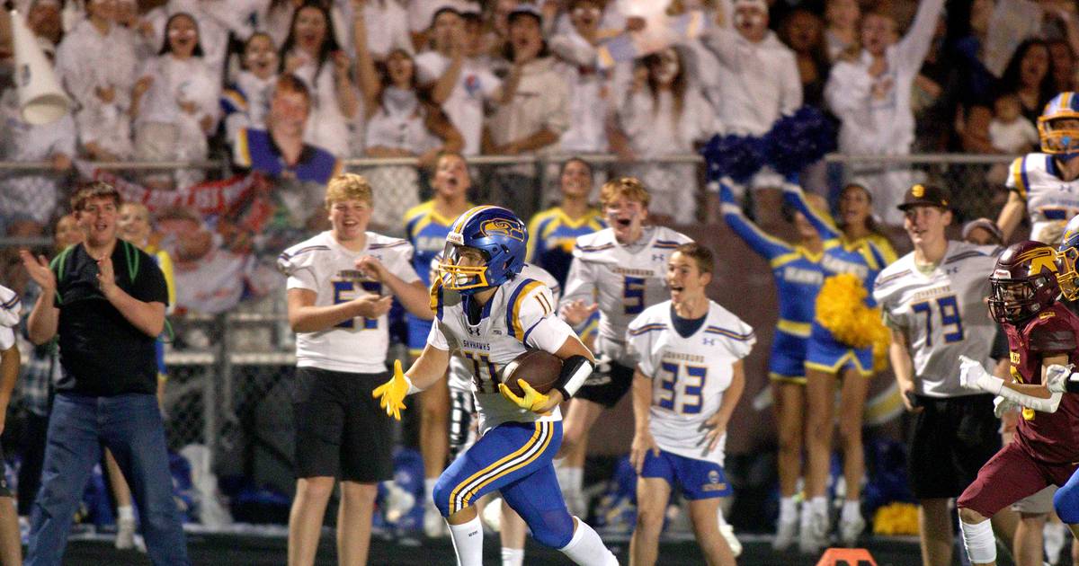 2024 IHSA football playoff pairings Firstround information for