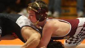 Morris’ Paxton Valentine wins Class 2A sectional championship at 113