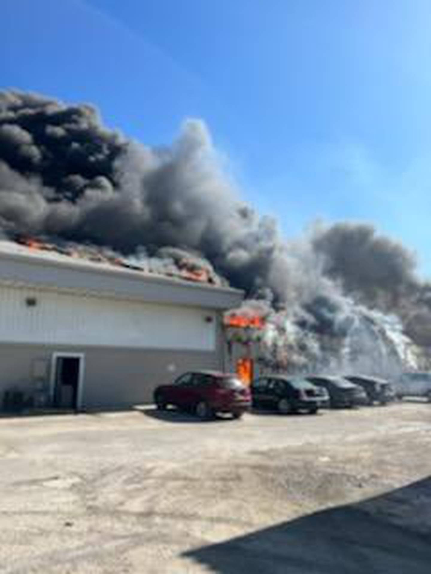 No one was injured in an industrial building fire on Friday, June 3, 2022, at Longhorn Trucking at 132 Harris Drive in Rockdale. Fire districts around Will County were on the scene. The fire's cause is unknown.