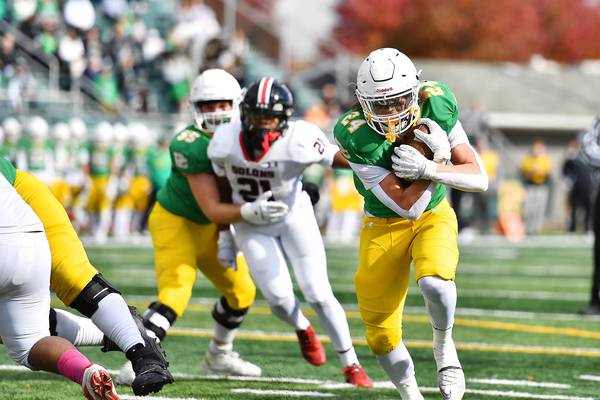 5A playoffs: Broden Mackert, Providence run over Springfield High 63-19