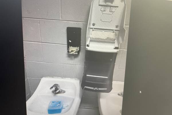 Juvenile cited for bathroom vandalism at Hegeler Park