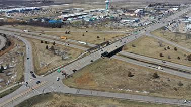 Photos: Aerial images highlight construction zones along Interstate 39 and Interstate 80 in the Illinois Valley