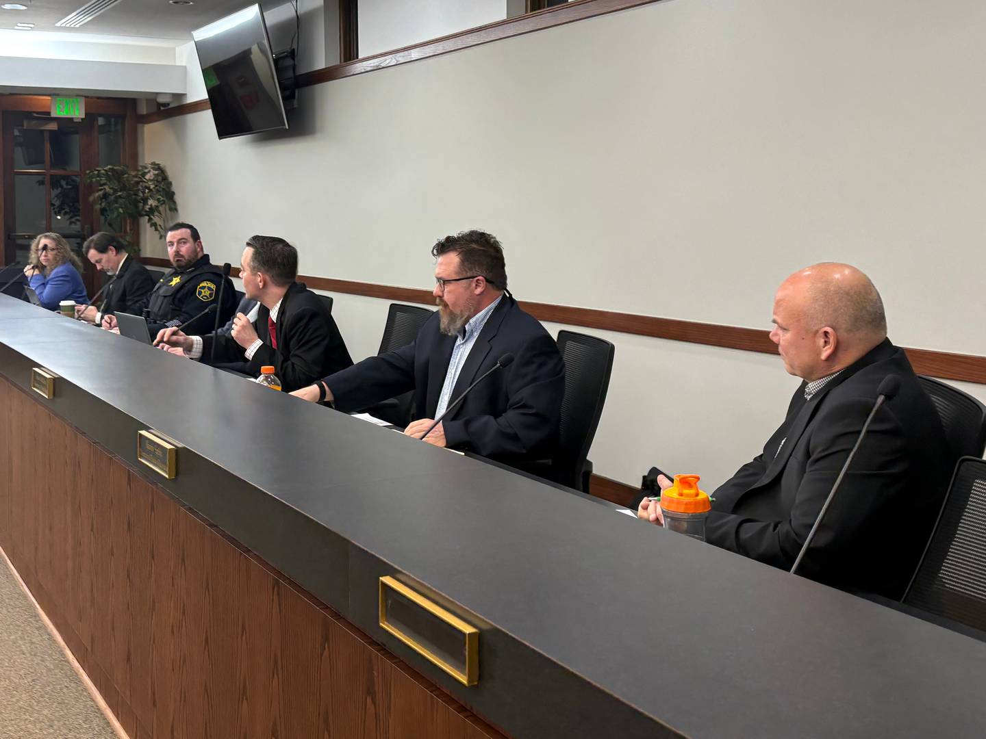 Lake in the Hills village staff pictured as the Village Board meets Thursday, Feb. 26, 2026.