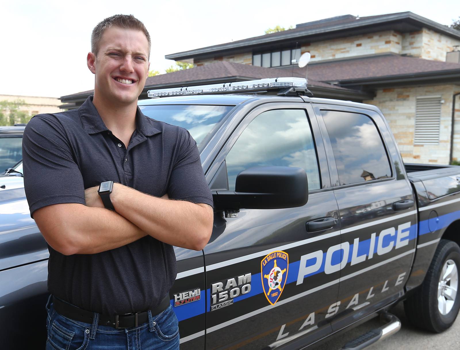 Police recruits are rare in the Illinois Valley. One La Salle hopeful