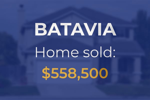 Single-family home sells for $558,500 in Batavia