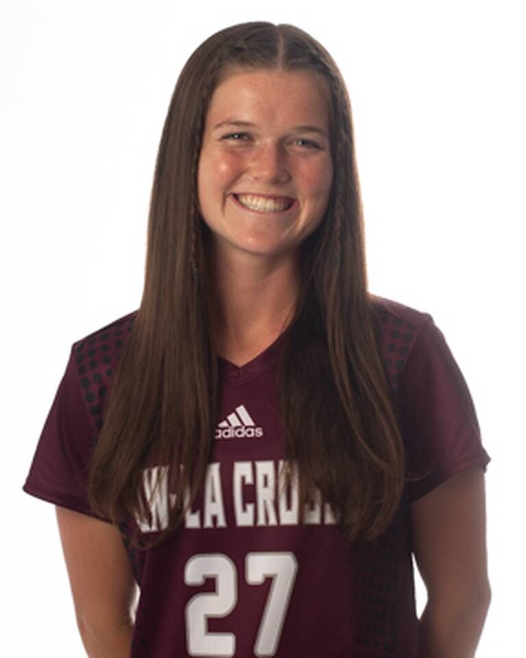 Prairie RIdge graduate Chelsea Gale, a midfielder at NCAA Division III Wisconsin-LaCrosse.