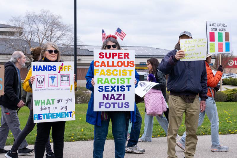 Photos: Hands Off Rally in Kane County