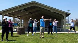 Stretch, walk and talk with Oswego village president Sept. 30