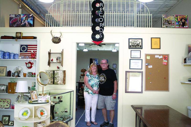 Carrie and Bob Auwaerth will open Vinyl and Vintage on Aug. 1 at 123 N. Main St. in downtown Elburn.