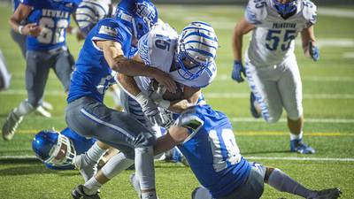 Opportunistic offense, dominant defense power Princeton past Newman in homecoming game