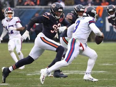 Is the Chicago Bears’ pass rush struggling as much as it seems? Here’s what the numbers say