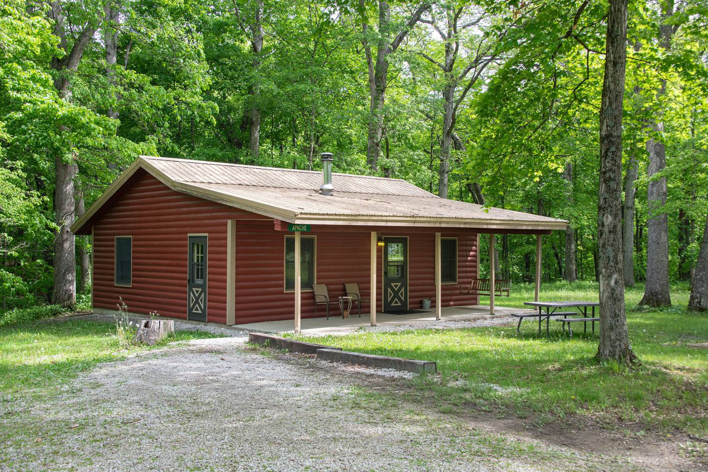 Photo provided by Kishauwau Cabins