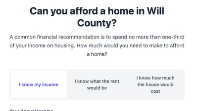 Interactive: Can you afford a home in Will County?
