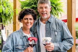 Campton Hills couple sells wineVEILS to keep bugs out of wine while outside