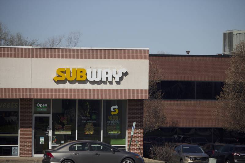 Subway, 1017 Essington Road, Joliet, seen on Tuesday, April 8, 2025.
