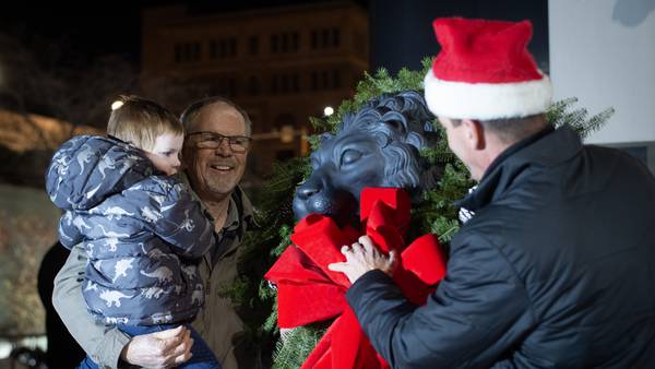 Photos: Kankakee hosts 19th annual Lion Wreathing and Tree Lighting