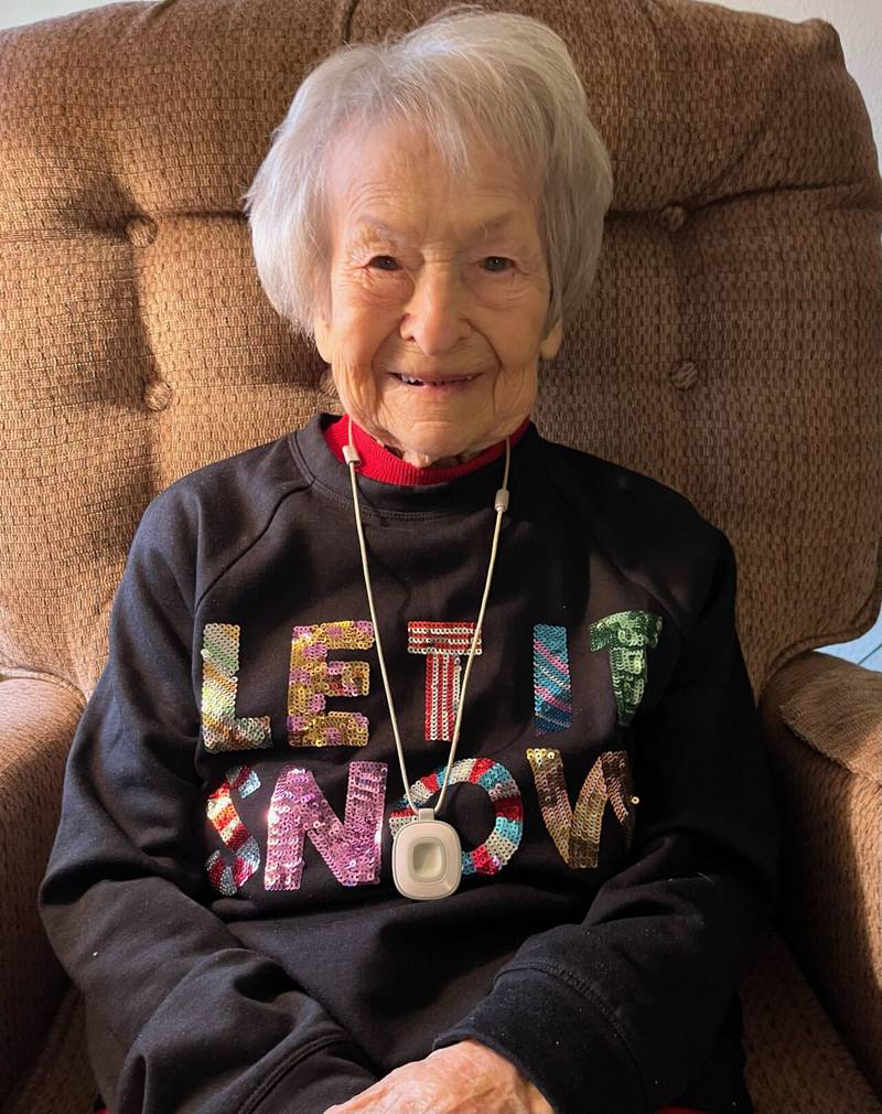Noralee Sirois is believed to be the first baby born on Jan. 1, 1925, in a Kankakee hospital.