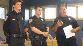 Yorkville welcomes two new police officers