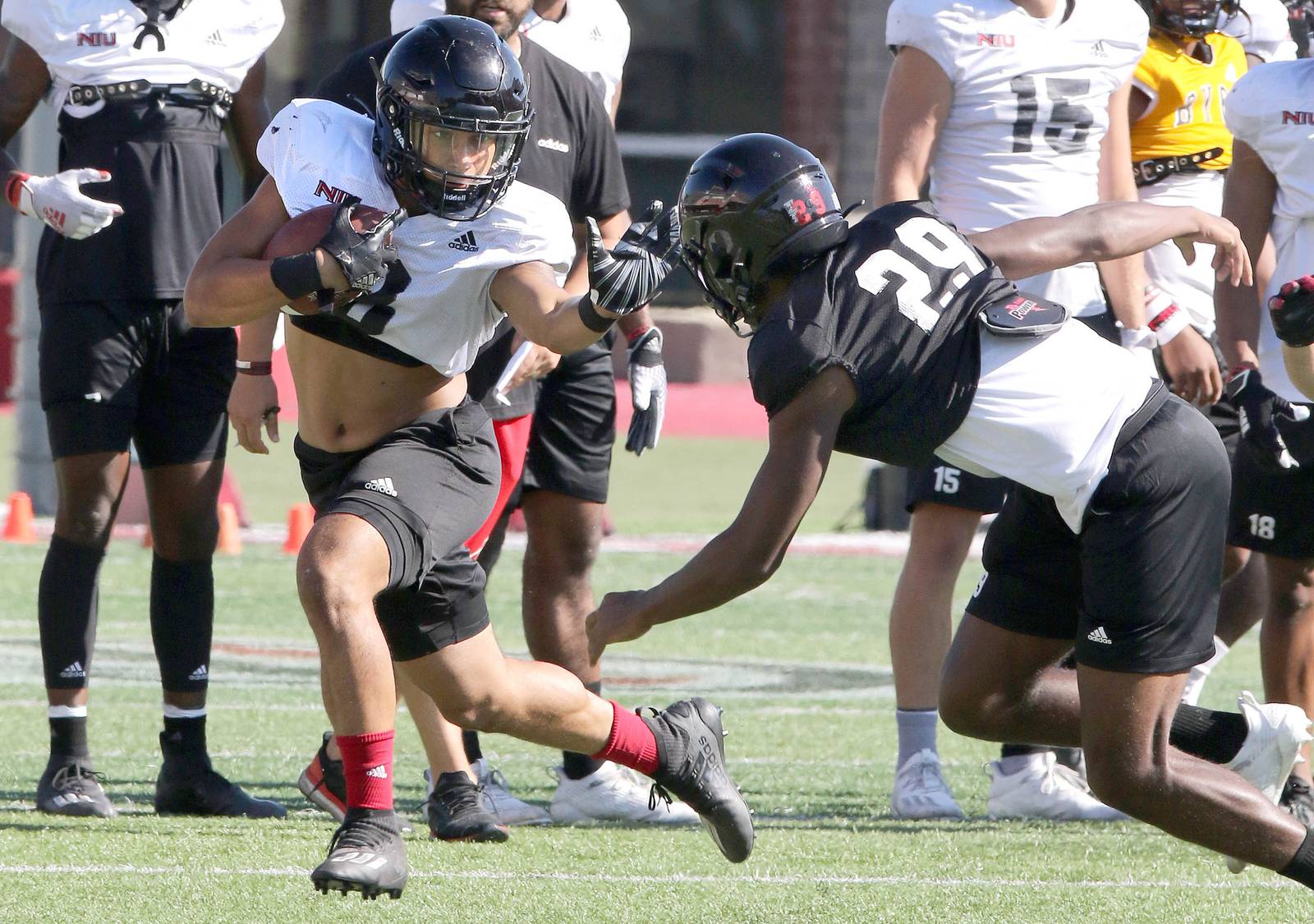 Photos NIU football practices as season nears Shaw Local