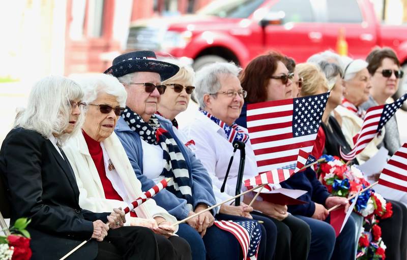 Monday's Memorial Day Services in Princeton drew a patriotic crowd.