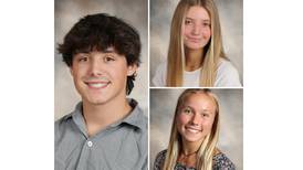 Minooka H.S. co-valedictorians and salutatorian share post-graduation plans