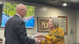 La Salle County Board members make their goodbyes