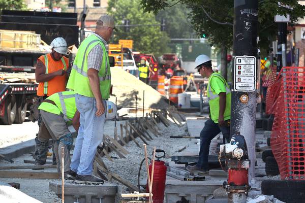 DeKalb business owners weigh in weeks into downtown Lincoln Highway construction