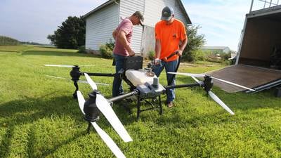 Aerial ag: UAVs taking on crop dusting duties in Northern Illinois fields