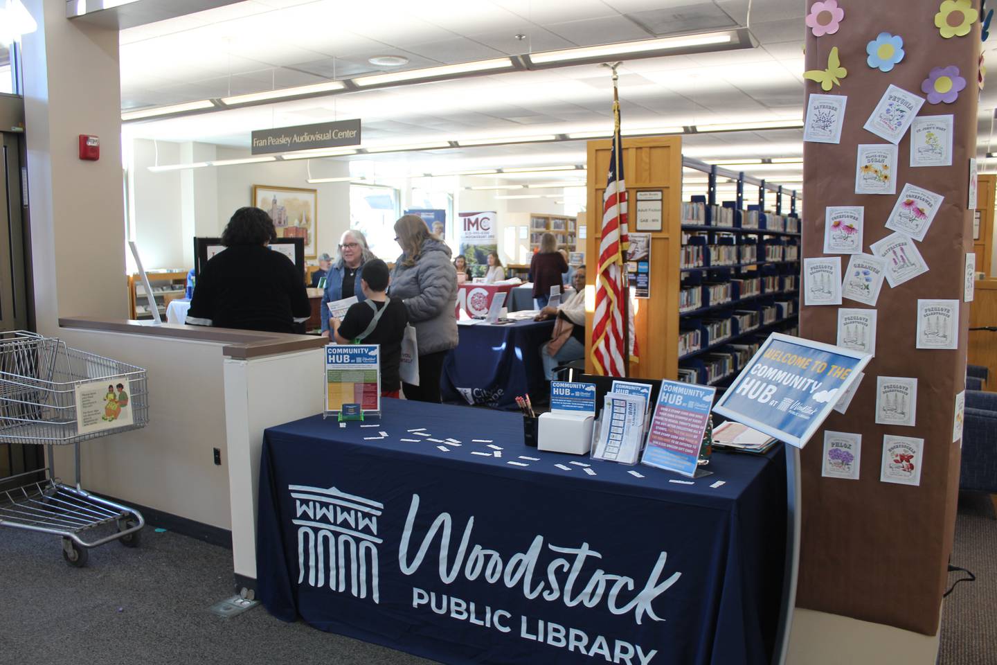 The Woodstock Public Library hosted its second Community Hub event on Feb. 11, 2026, which will be held every second Wednesday of the month.