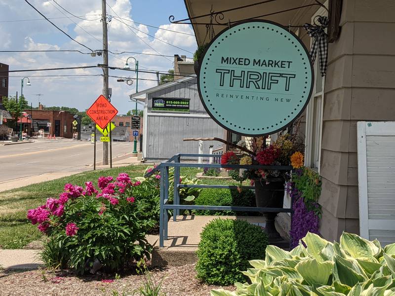 Mixed Market Thrift store opened in December at 8 W. Washington St. in downtown Oswego.