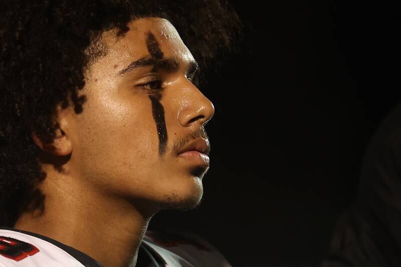 Bolingbrook’s Jonas Williams before the game against Lincoln-Way West on Friday, Sept. 22 in New Lenox.