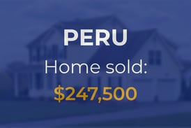 Single-family home sells for $247,500 in Peru