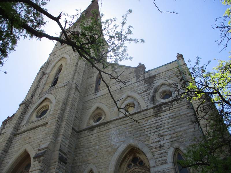 St. Mary Carmelite Church was built in the 1880s and last used for church services in 1991. New owners want to make the downtown church an event venue. May 10, 2023.