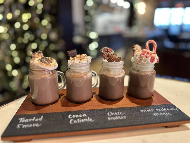 The Graceful Ordinary in St. Charles is ready to warm up your holidays with their new boozy hot chocolate flights.