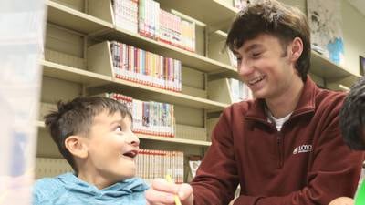 La Salle-Peru student turns volunteer project into community learning hub