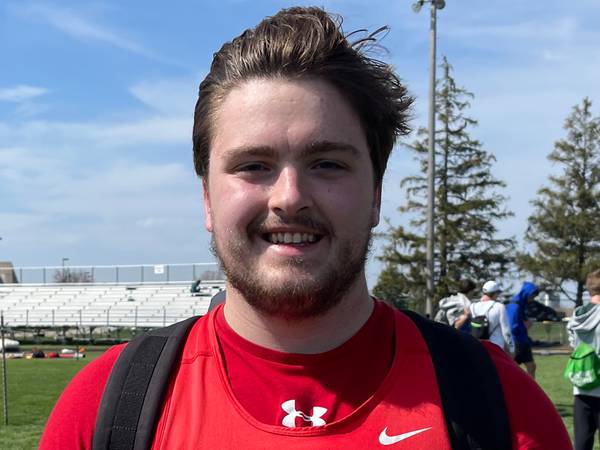 Boys Track and Field: Yorkville’s Kyle Clabough posts top shot put in prelims, leads area state finalists
